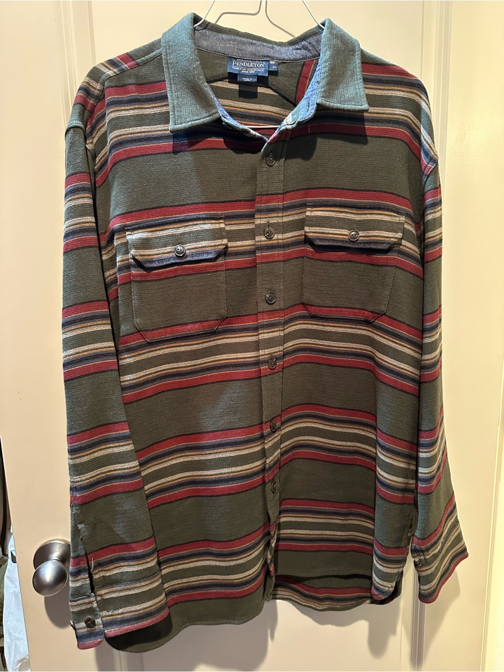 Pendleton Striped Shirt Size XL